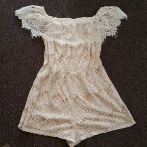Rue 21 lace romper L